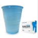 PlastCareUSA Plastic 5 Oz Rinse Cups Blue 50 UnitsPK